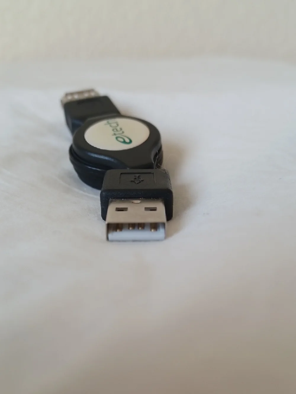 3/$25 SALE etech Retractable USB Type A Male To USB Type A Female Cable extender
